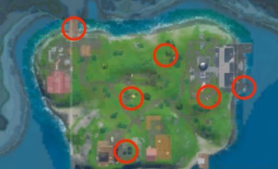 Fortnite Camp Cod gnome locations